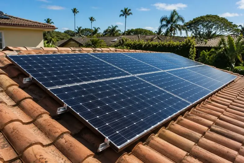 Installation de panneaux solaires à Verfeil